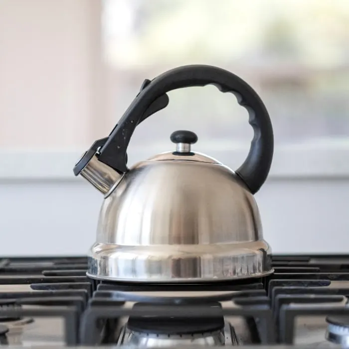 Gas stove burner (stock photo)